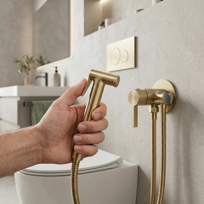 Bidetarmatur Rea Foster Brush Gold  3