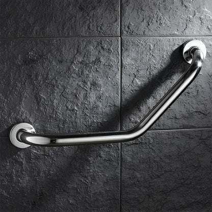 Angewinkelte Badezimmer-Haltestange Chrome  3
