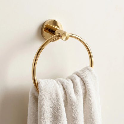 Handtuchhalter Ring 6610 Modern Gold  3