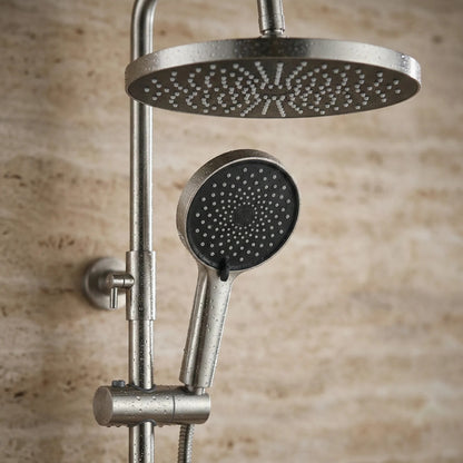 Duschgarnitur Rea Lungo Stripe Brush Nickel  3