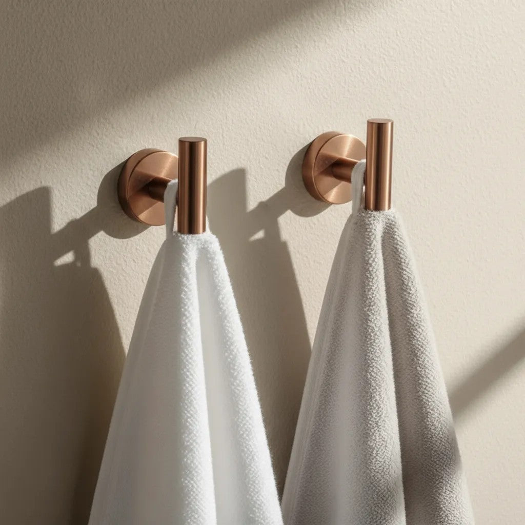 Badezimmer-Accessoire-Set Ari Brush Copper 4-teilig  3