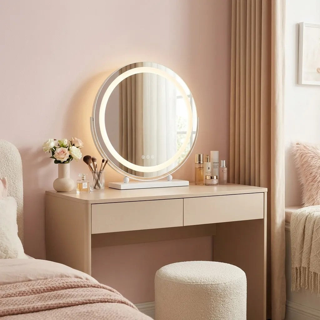 Spiegel LED MAKE-UP White 40 cm  3