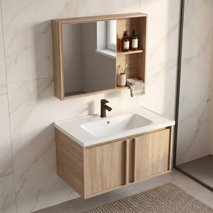 Badezimmermöbel-Set mit Waschbecken Gama T25023 BXM 80CM  3