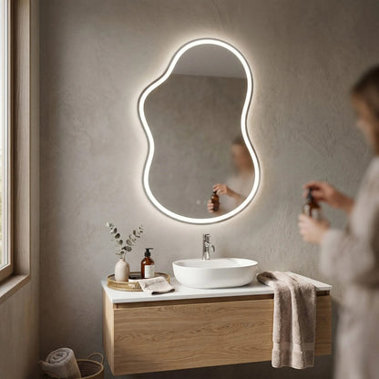 Spiegel LED UNO 80x55 cm  3