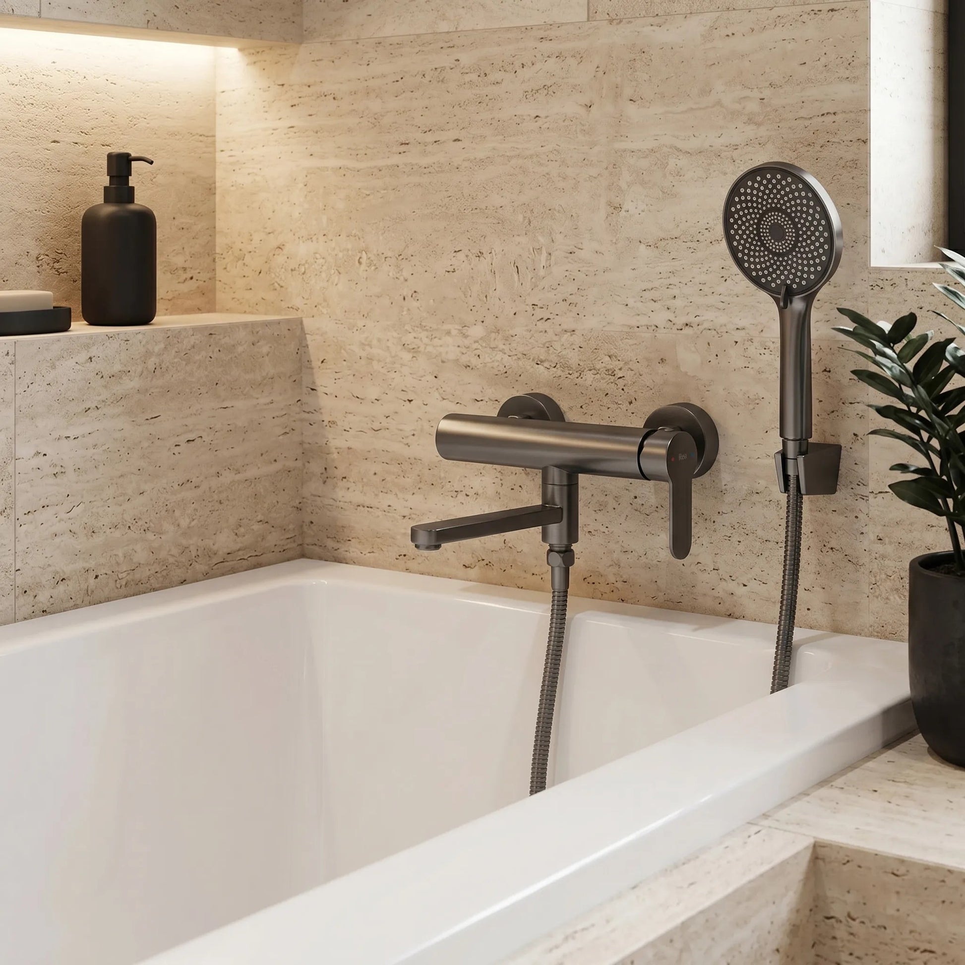 Wannenarmatur Rea Arcos Titan  3