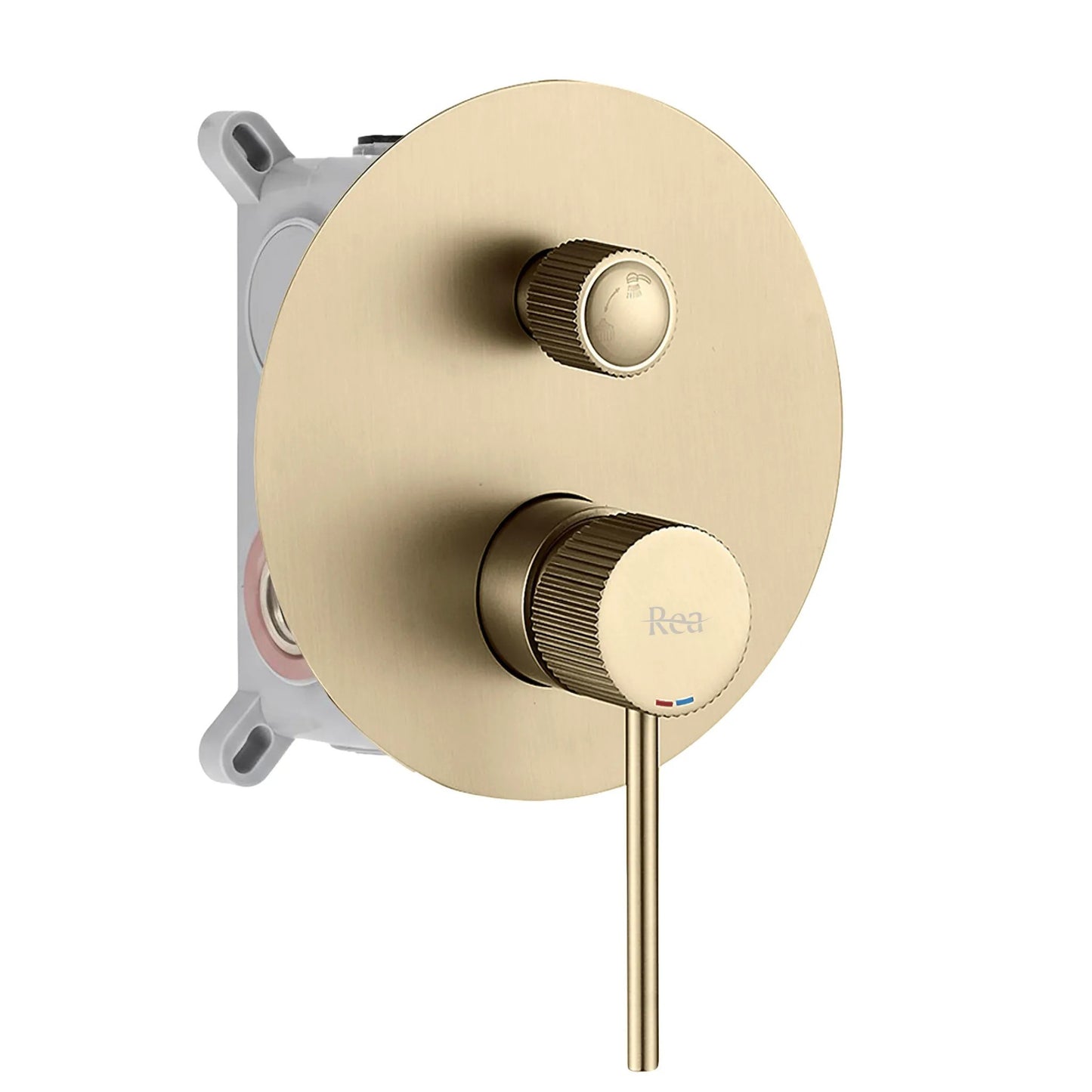 Unterputz Duschset Rea Lungo Stripe Gold Brush + BOX  3