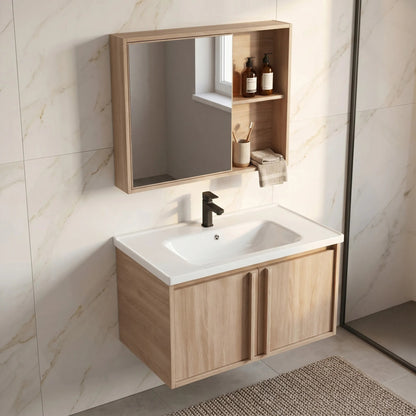 Badezimmermöbel-Set mit Waschbecken Gama T25023 BXM 70CM  3