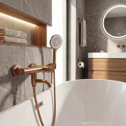 Wannenarmatur Rea Clif Brushed Copper  3