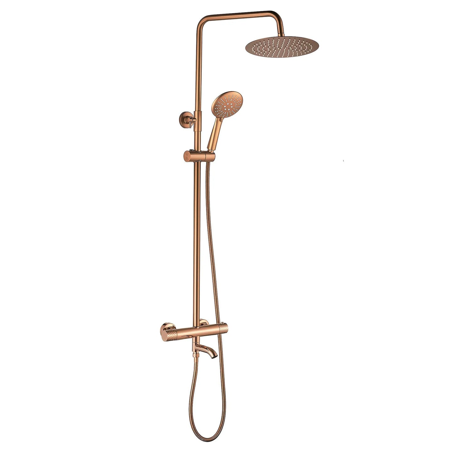 Thermostat Duschset Lungo Diamond Copper  3