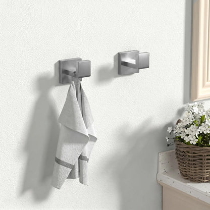 Badezimmer-Accessoire-Set Rio Brush Nickel 4-teilig  3