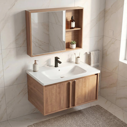 Badezimmermöbel-Set mit Waschbecken Gama T25023 HHL 80CM  3