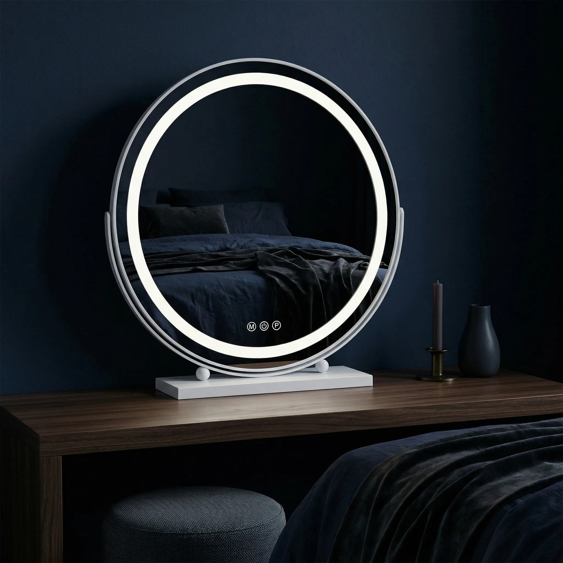 Spiegel LED MAKE-UP White 50 cm  3
