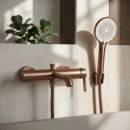 Wannenarmatur REA Ontario Side Brush Copper 3