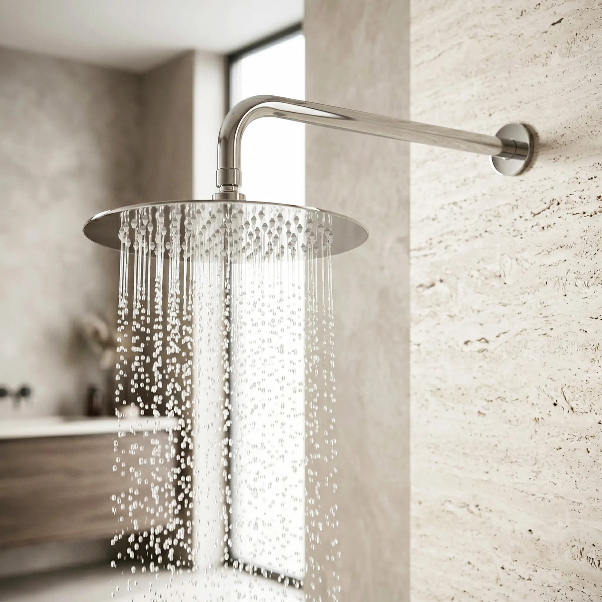 Runde Regendusche REA JS-P014 25cm Chrome 3