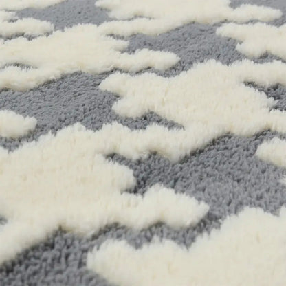 Plüschteppich Clover Pepitka Grey 140 X 200 3
