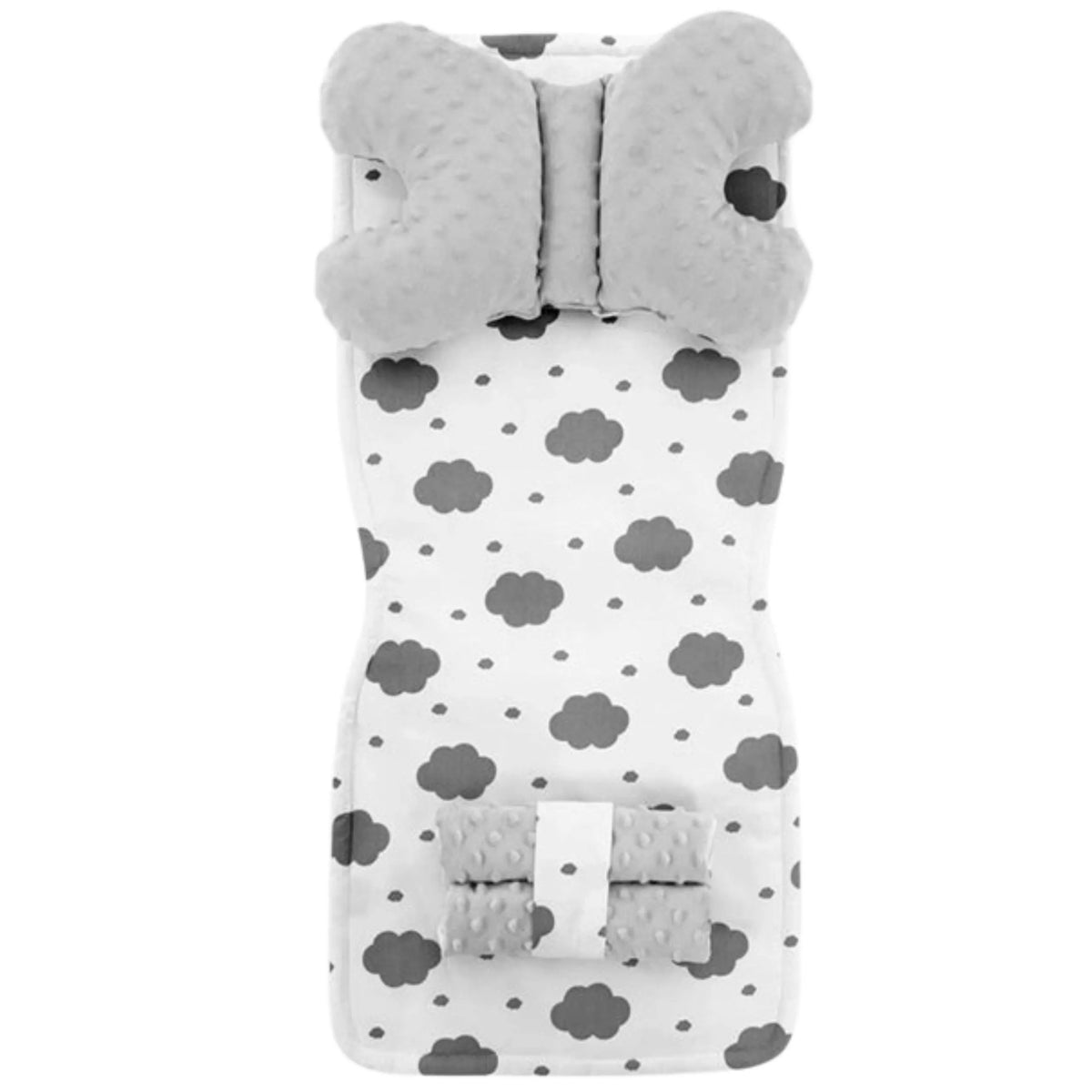 Kinderwagen Sitzeinlage 4in1 White/Grey Cloud 3