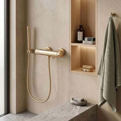 Badewannenarmatur REA Venti Brush Gold 3