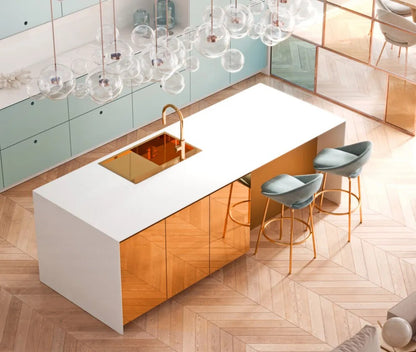 Edelstahlspüle RUSSEL 111 Copper 3