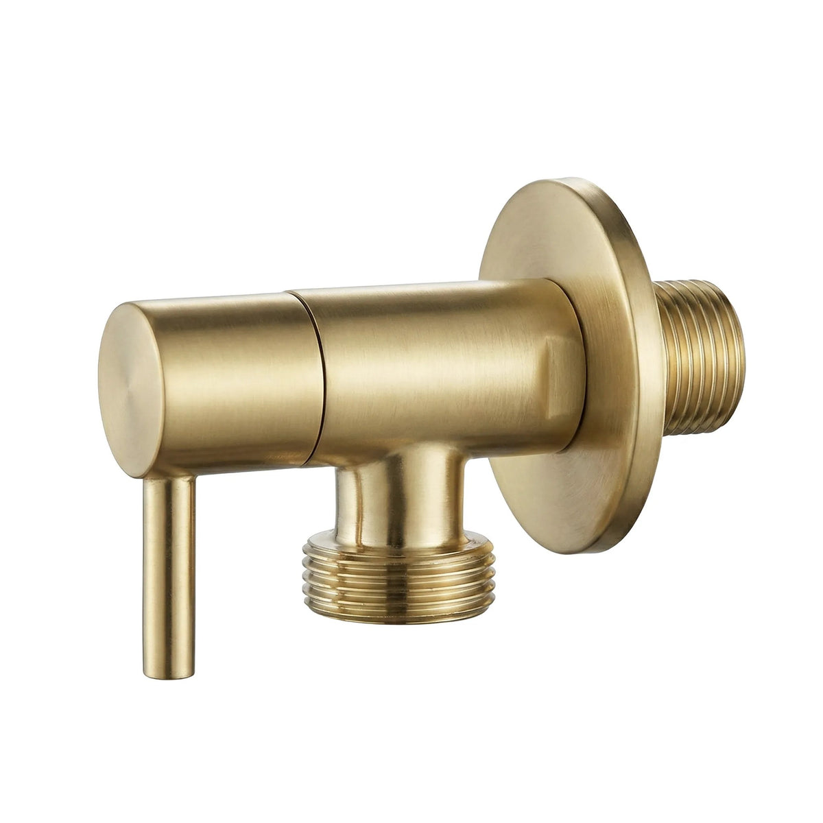 Eckventil 1/2" X 3/4" Brush Gold 3