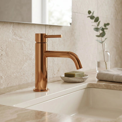 Waschbeckenarmatur Rea Lungo Copper Low 3