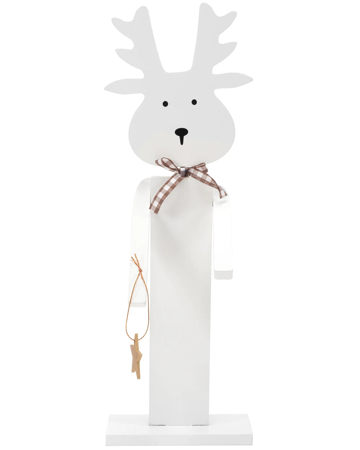 Weihnachtsrentier Aus Holz 35cm 301036 3