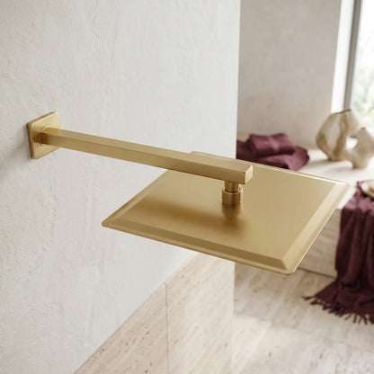 Quadratische Regendusche REA JS-P015BG 30cm Brush Gold 3