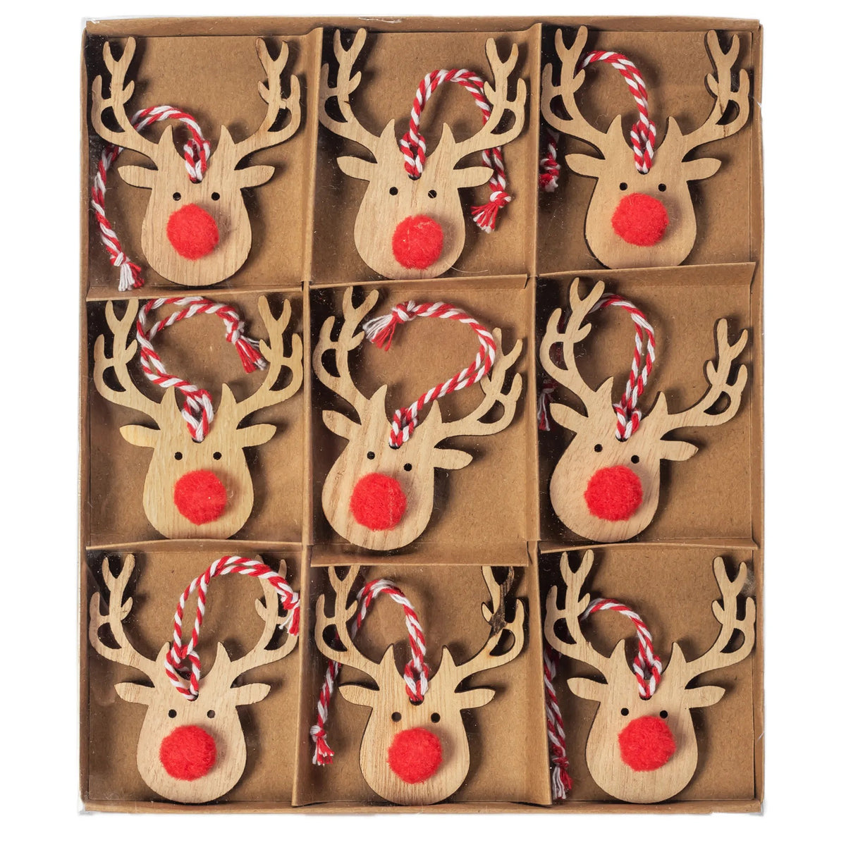 Christbaum Schmuck Reindeer 9 Stk 3