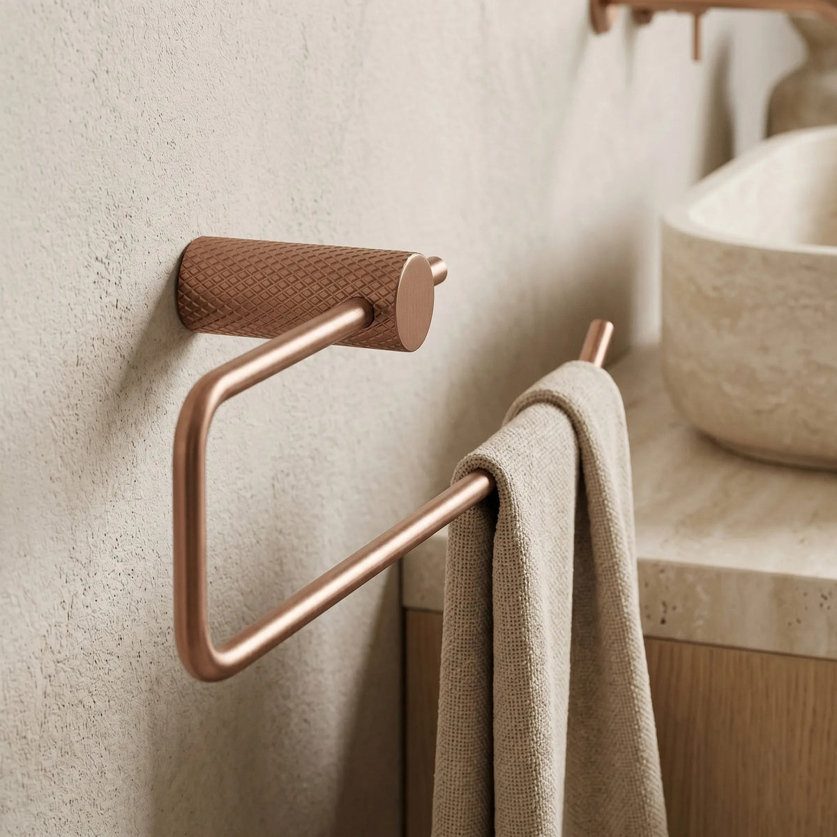 Badezimmer-Aufhänger A62310BRG OTTO Brush Copper 3