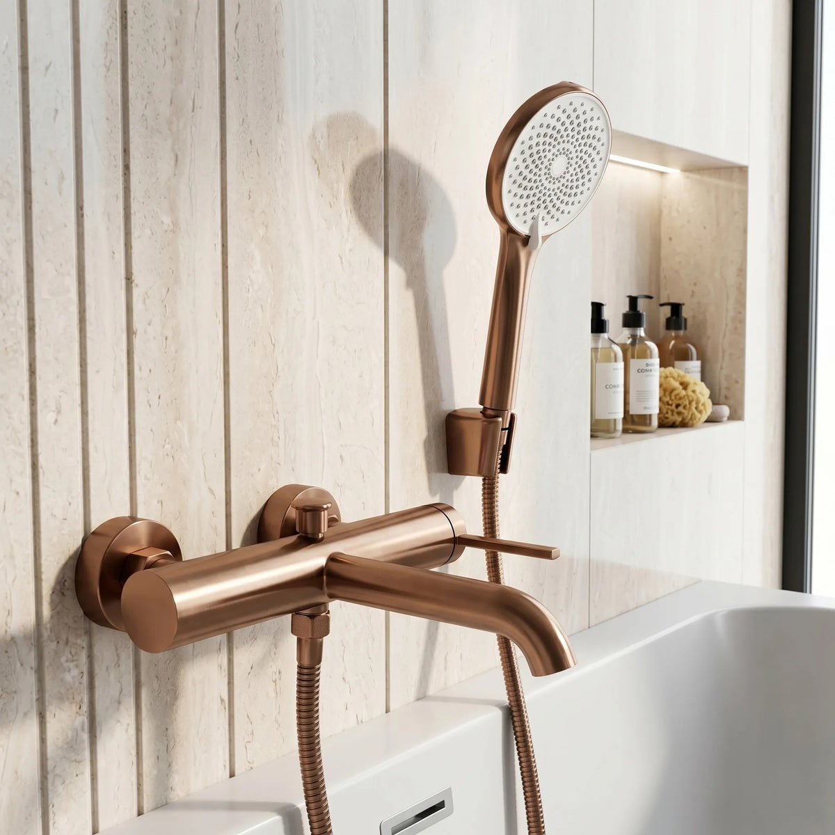 Wannenarmatur REA Rivo Brush Copper 3