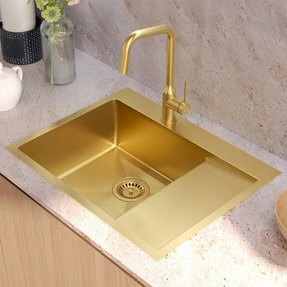 Edelstahlspüle RUSSEL 116 Gold 3
