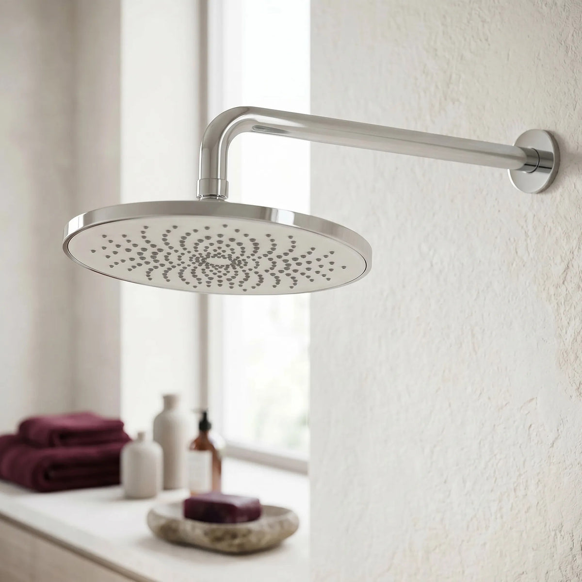 Runder Duscharm REA JS-9021 40cm Chrome 3