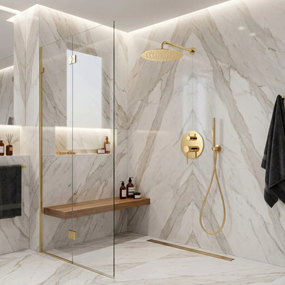 Unterputz Duschset Rea Venti Gold + BOX 3