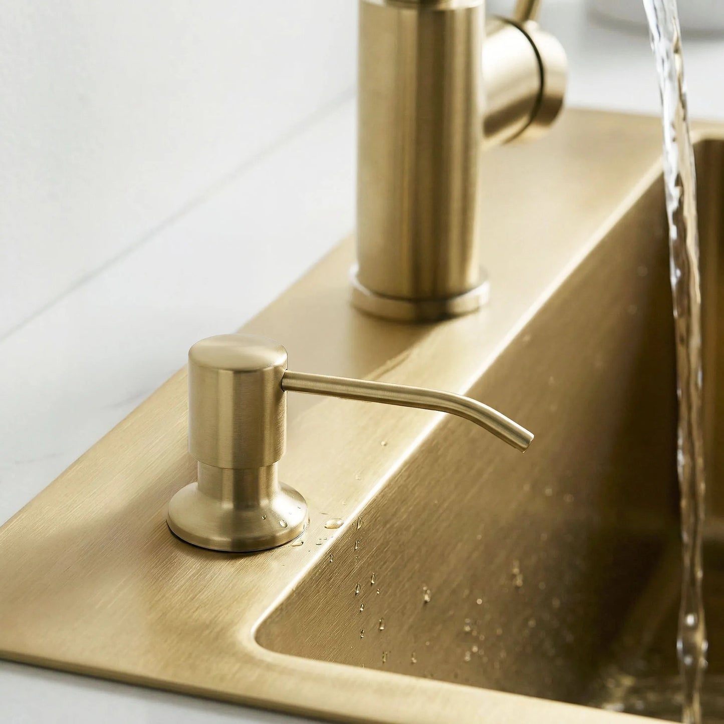 Rea Spülbeckenspender LON Brush Gold  3