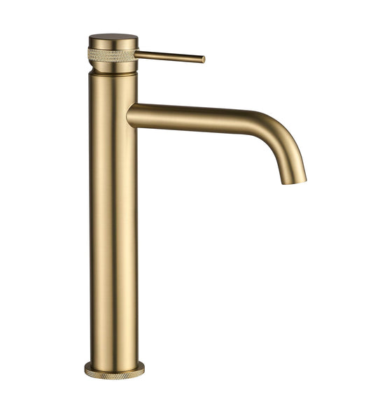 Waschbeckenarmatur Rea Lungo Grip Brush Gold high  1
