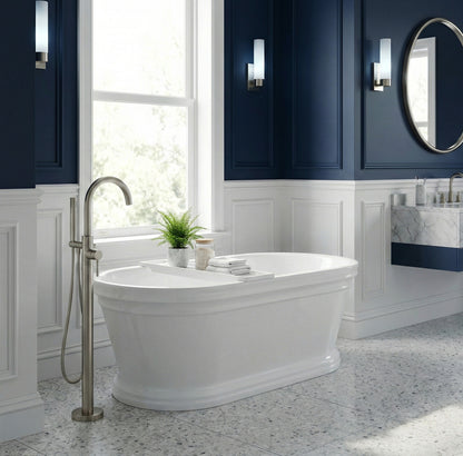 Freistehende Acrylbadewanne Olivia 170  7