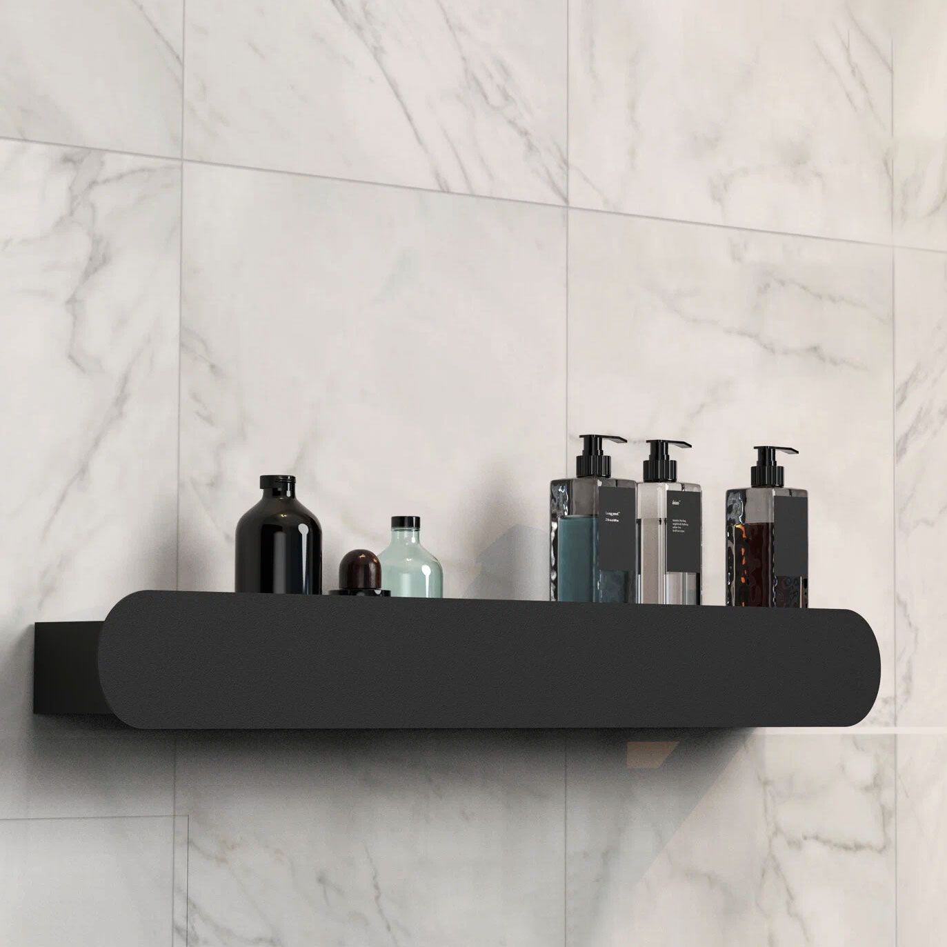 Badezimmerregal SF03 60cm black matt  2