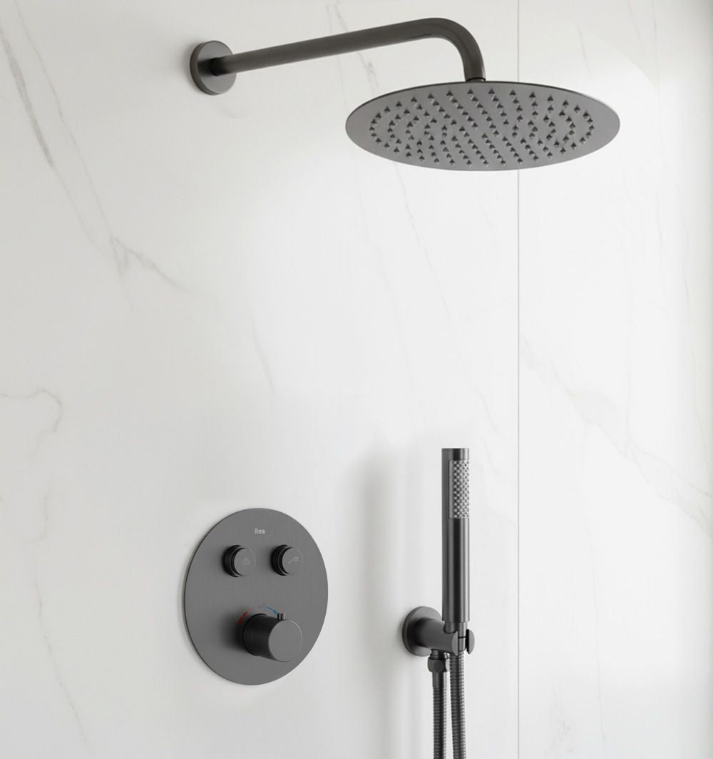 Unterputz Duschset Rea Lungo Titan + Box  9