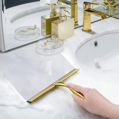 Dusch Abzieher Brush Gold  5
