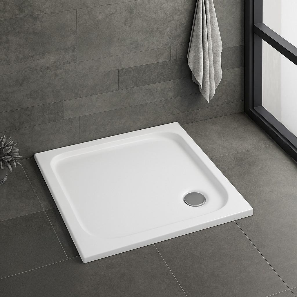 Acryl Duschwanne Rea Belmond White 90x90  2