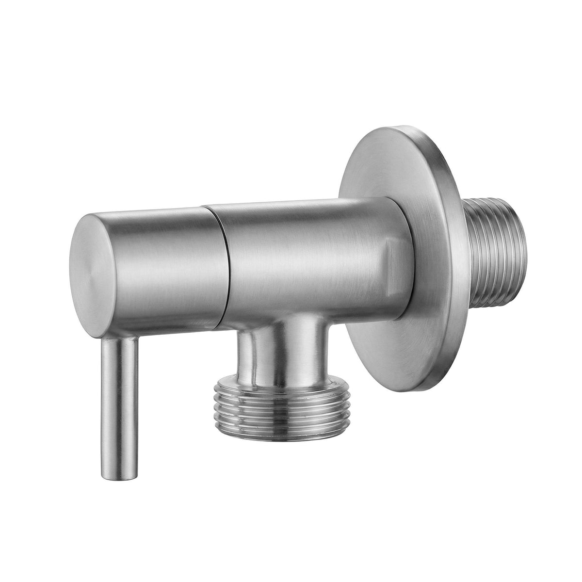 Eckventil 1/2" X 3/4" Brush Nickel 3