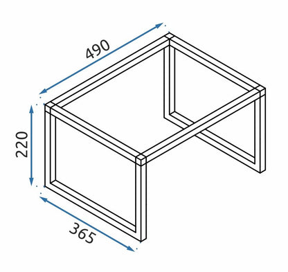 Waschbecken Konglomerat Goya 50 Cm+waschtischplatte  6