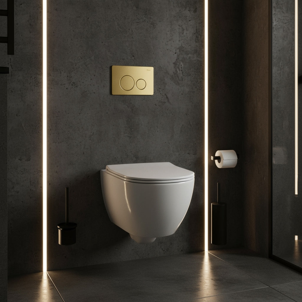 Drückplatte Rea I K011a-q Gold Brush  6