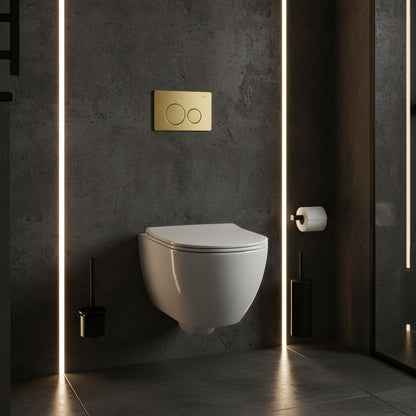 Drückplatte Rea I K011a-q Gold Brush  6