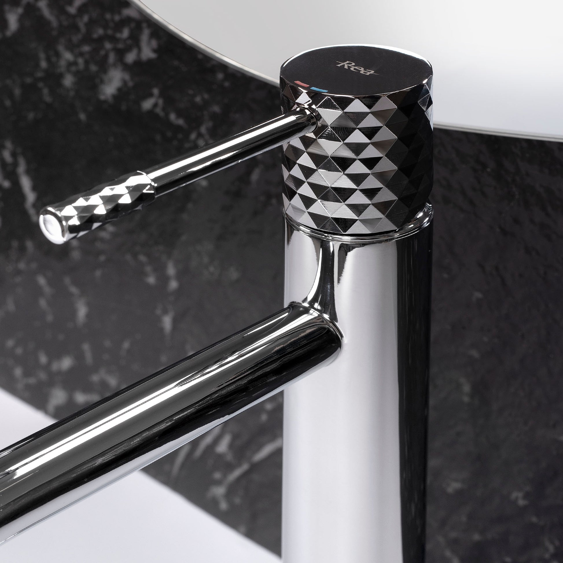 Waschbeckenarmatur Rea Lungo Diamond Chrom high  2