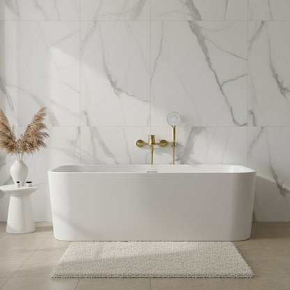 Wannenarmatur Rea Drop Brush Gold  3