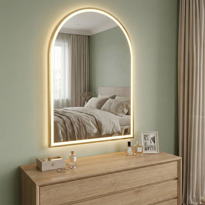 Spiegel LED 60x100cm DART GOLD  8