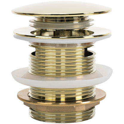 Wanne Stöpsel Klik-Klak Rea Gold 6cm 1