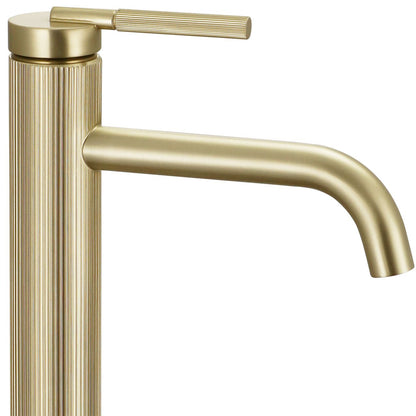 Waschbeckenarmatur Rea Argon Brush Gold high  2