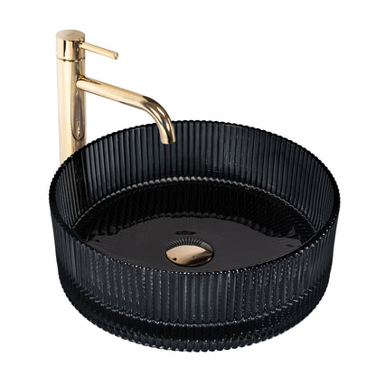 Aufsatzwaschbecken Rea Ingrid 36 Black  1