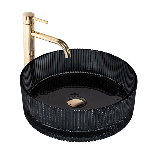 Aufsatzwaschbecken Rea Ingrid 36 Black  1
